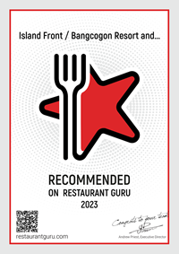 Recommended on Restaurant Guru 2023 badge
