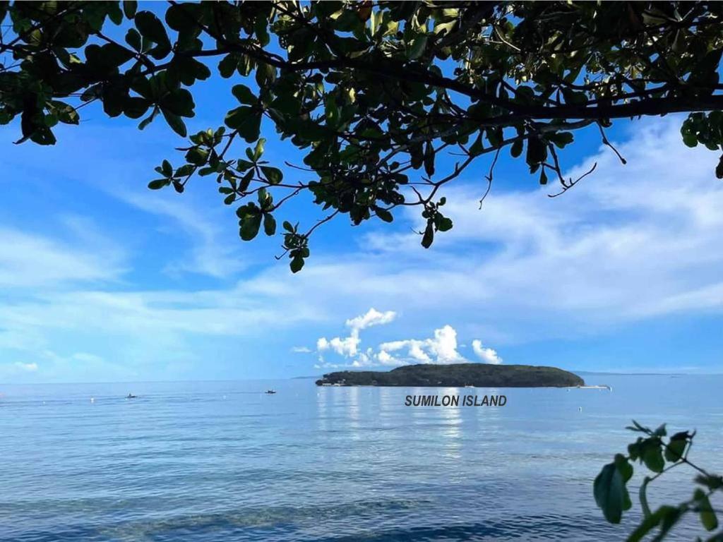View across the water to Sumilon Island